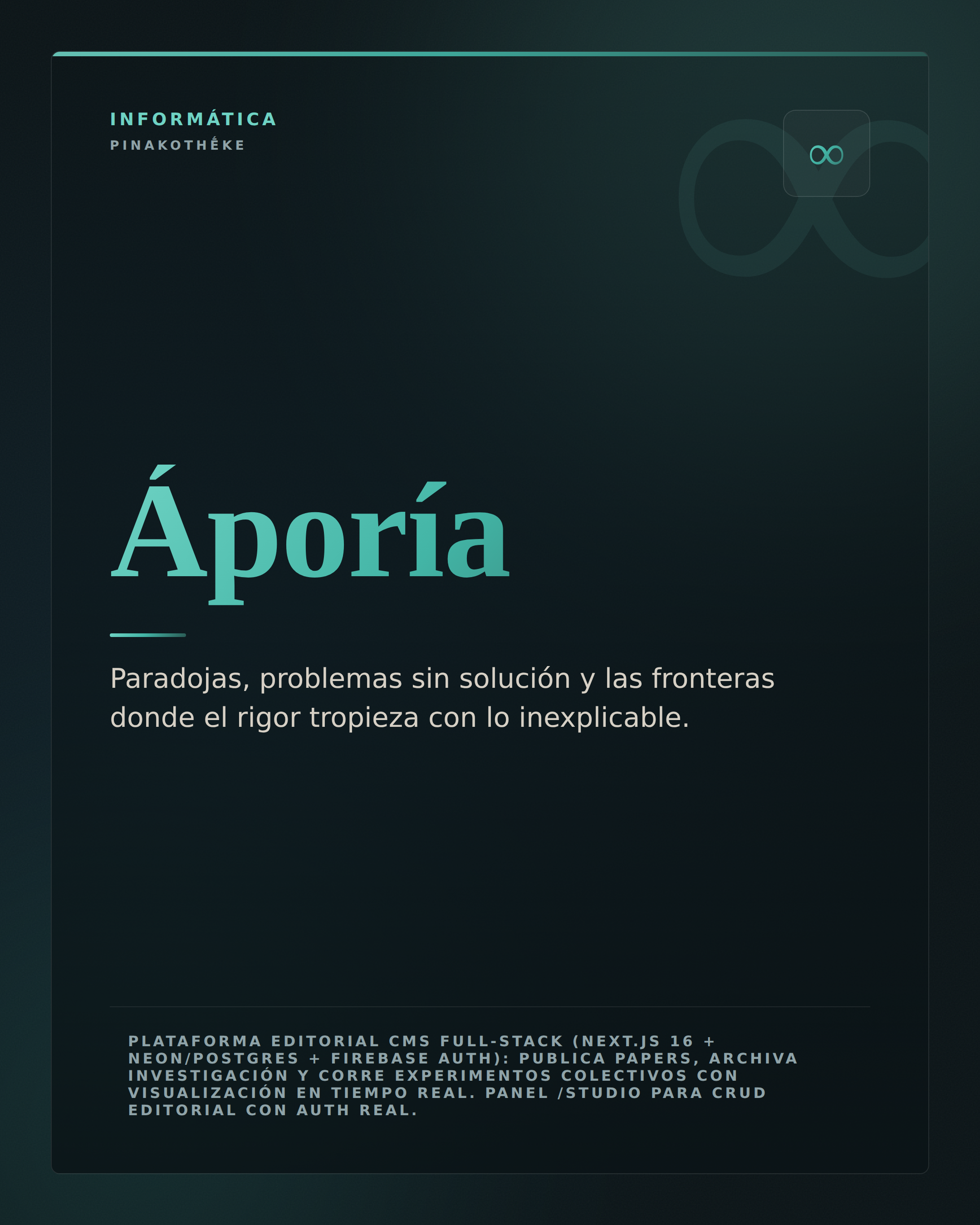 Áporía