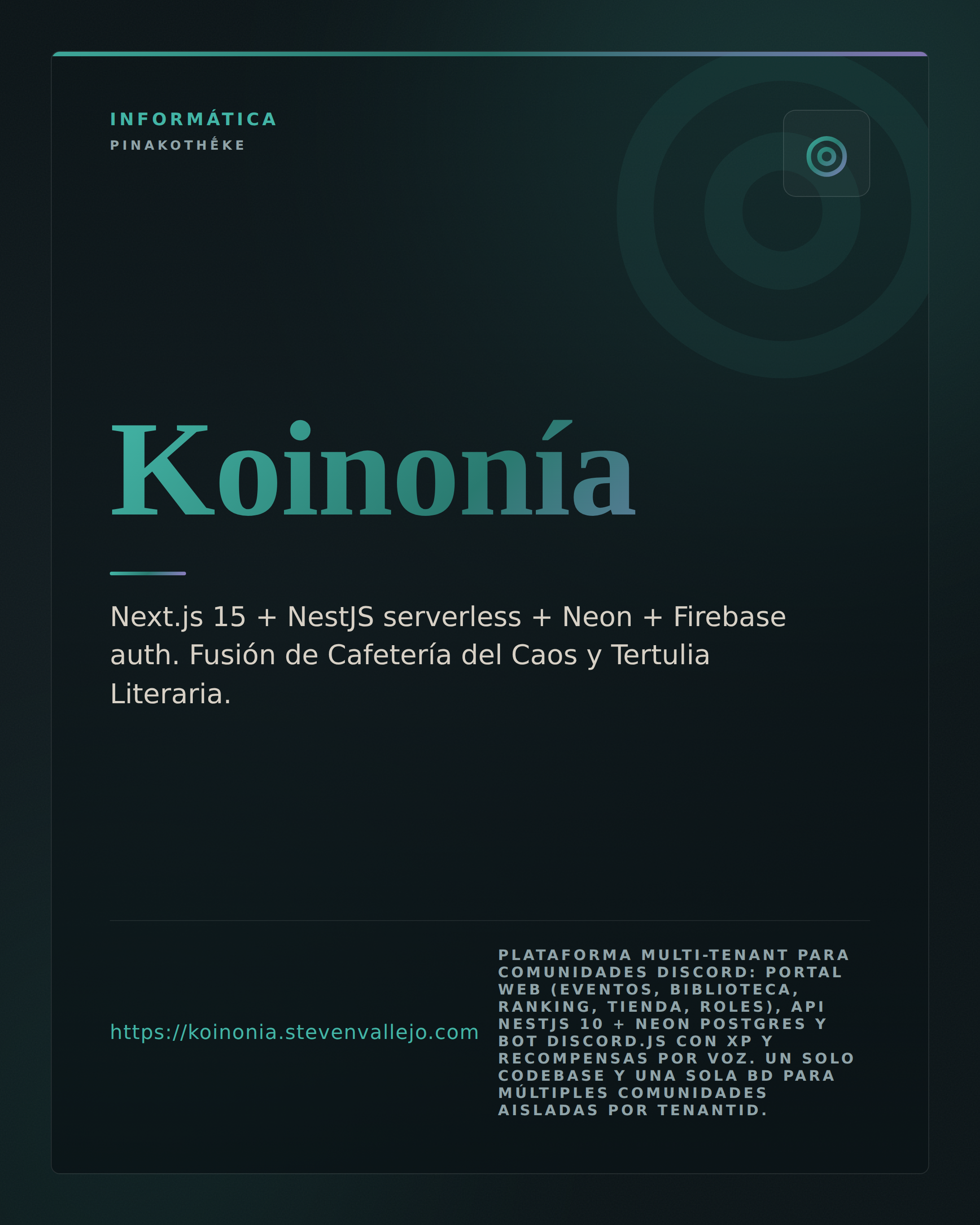 Koinonía
